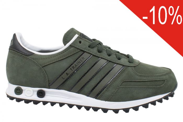 Adidas la trainer verde on sale militare